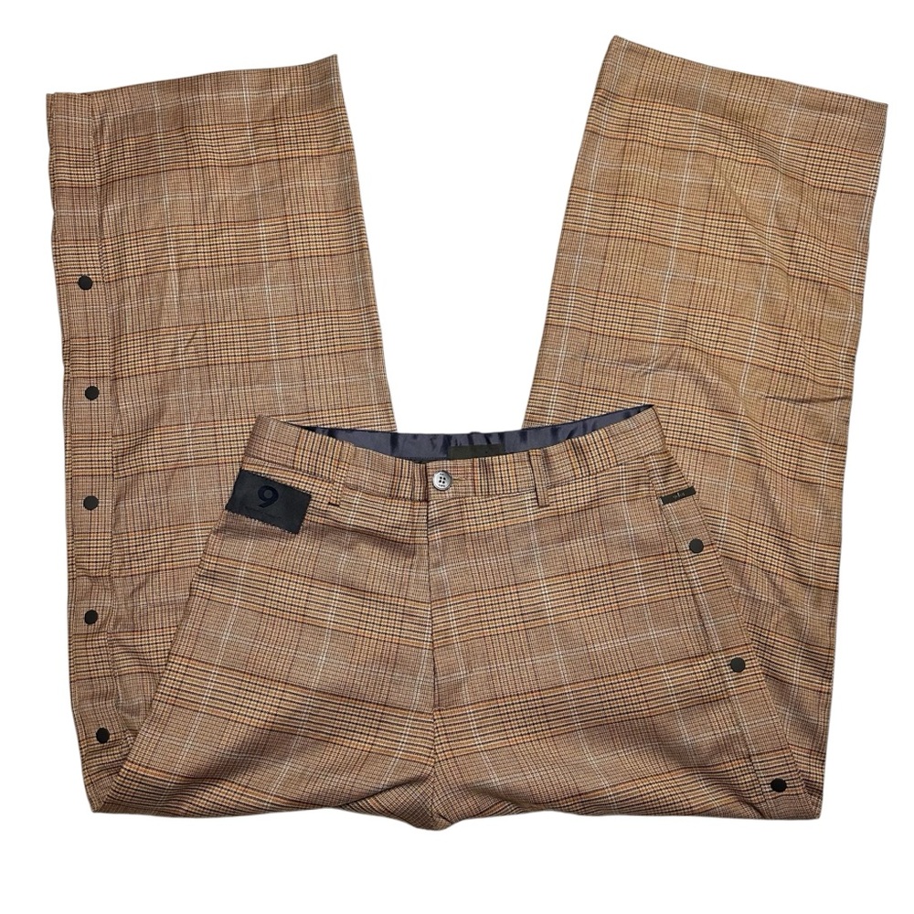 9dcc NEW Men’s Premium Glen Tear
Away Plaid Trousers Wool Blend 34 Dark
Academia